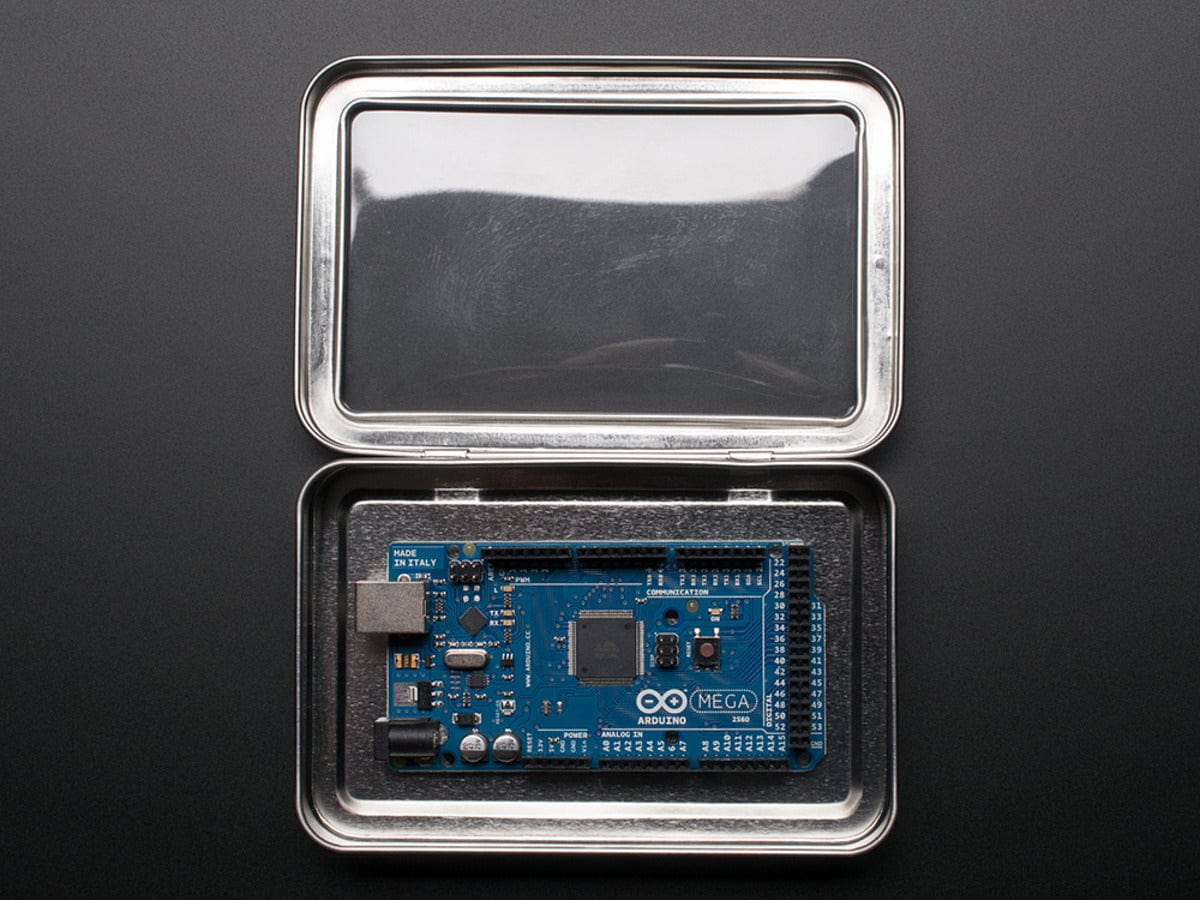 Large Tin With Clear Top Window - Image 6