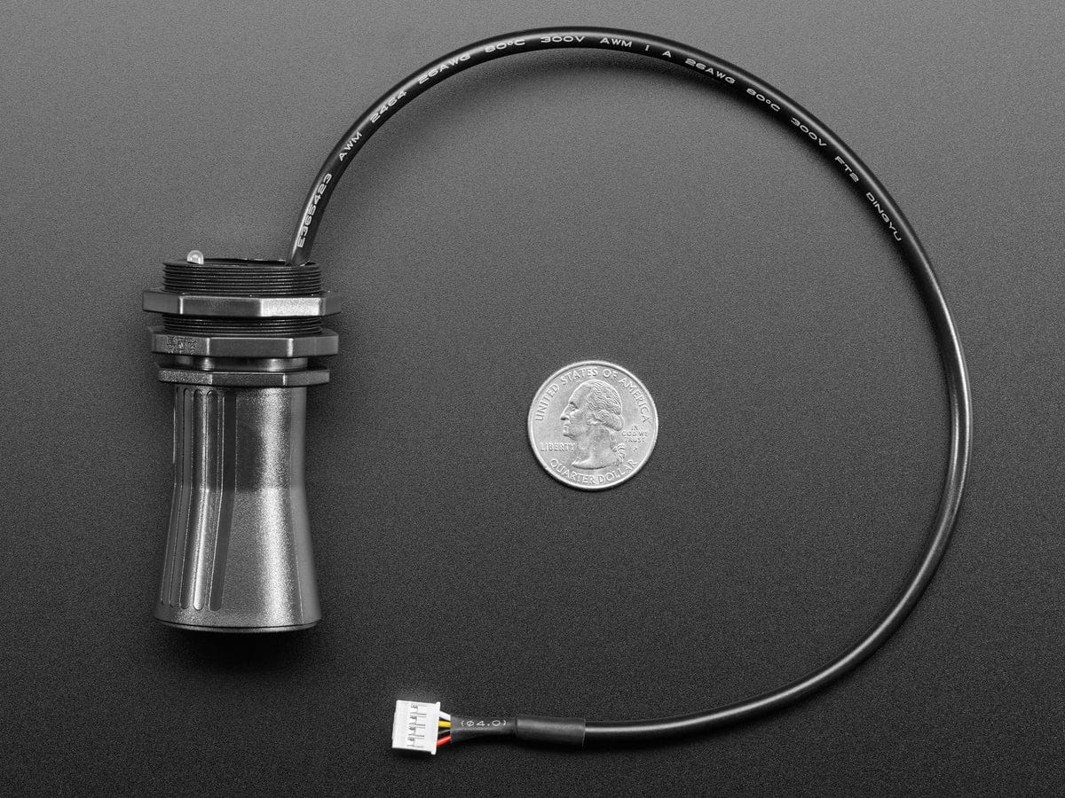 Large Ultrasonic (Sonar) Sensor with Horn and UART Output [Discontinued] - Image 5