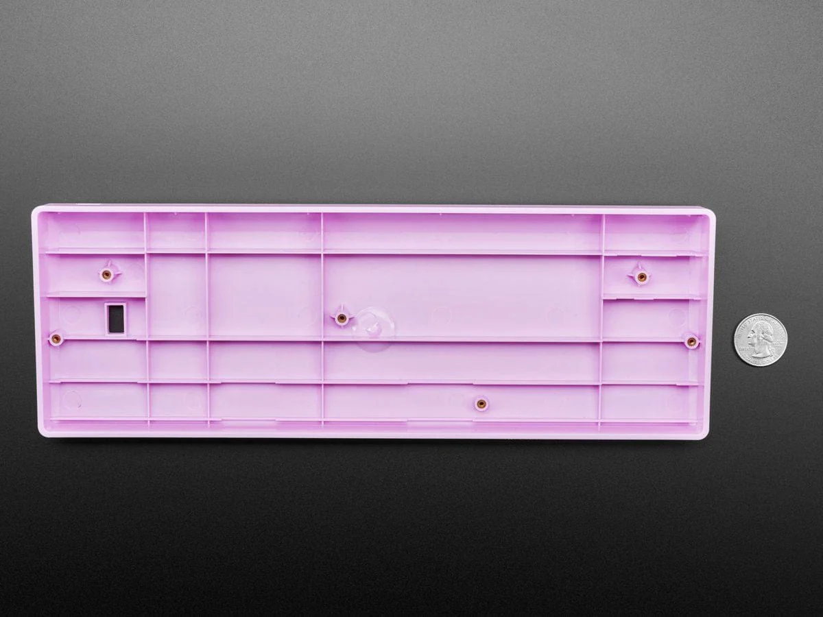 Lavender Plastic 60% / GH60 Keyboard Shell [discontinued] - Image 3