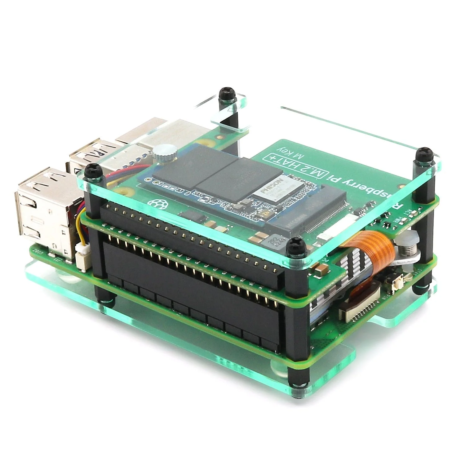 Layer Case for Raspberry Pi M.2 HAT+ & Active Cooler - Image 5