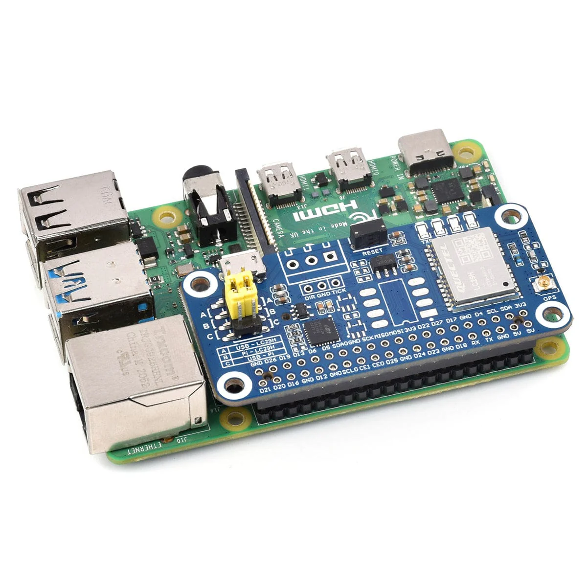 LC29H(BS) GPS/RTK HAT for Raspberry Pi - Image 5