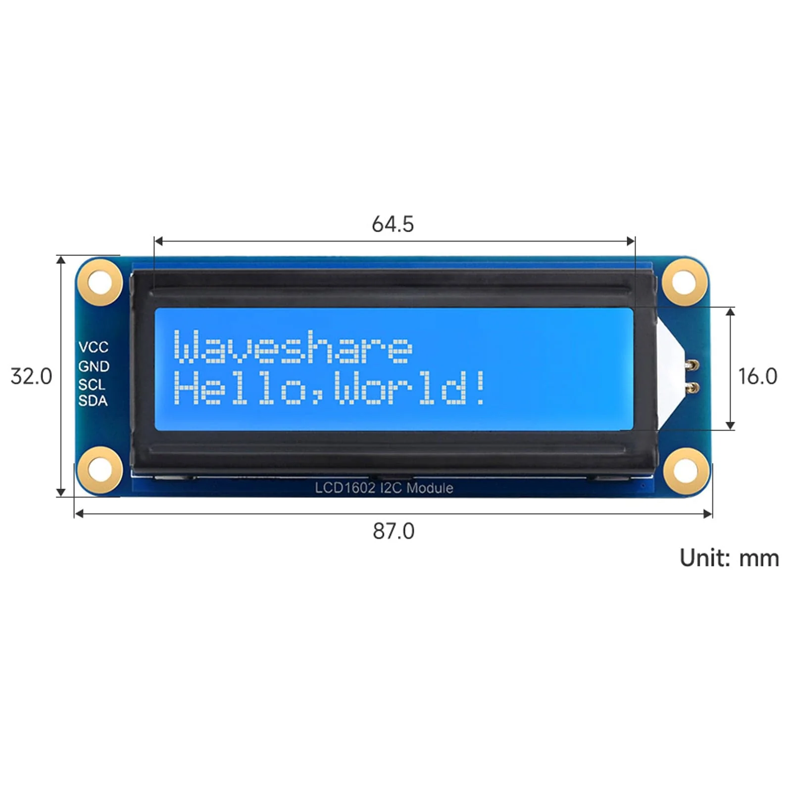 I2C 16x2 LCD Module - Image 6