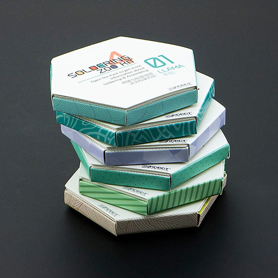 Learn to Solder Zoo Animal Badge Kit - Image 3