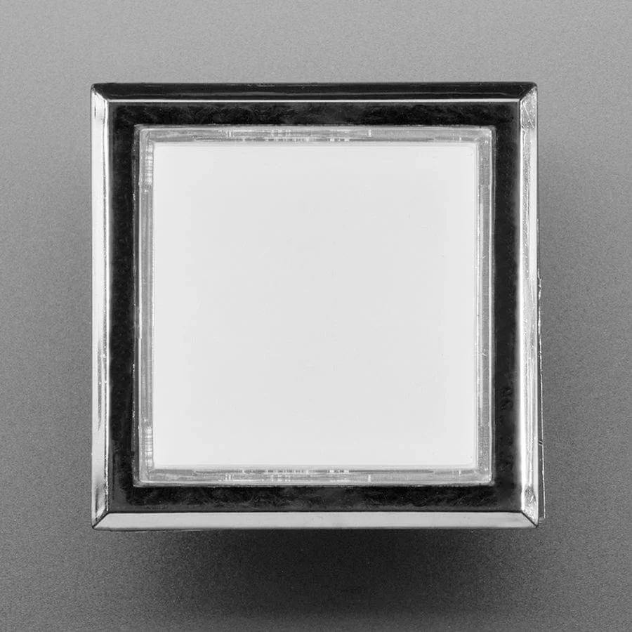 LED Illuminated Push Button - 44mm Square - Image 4