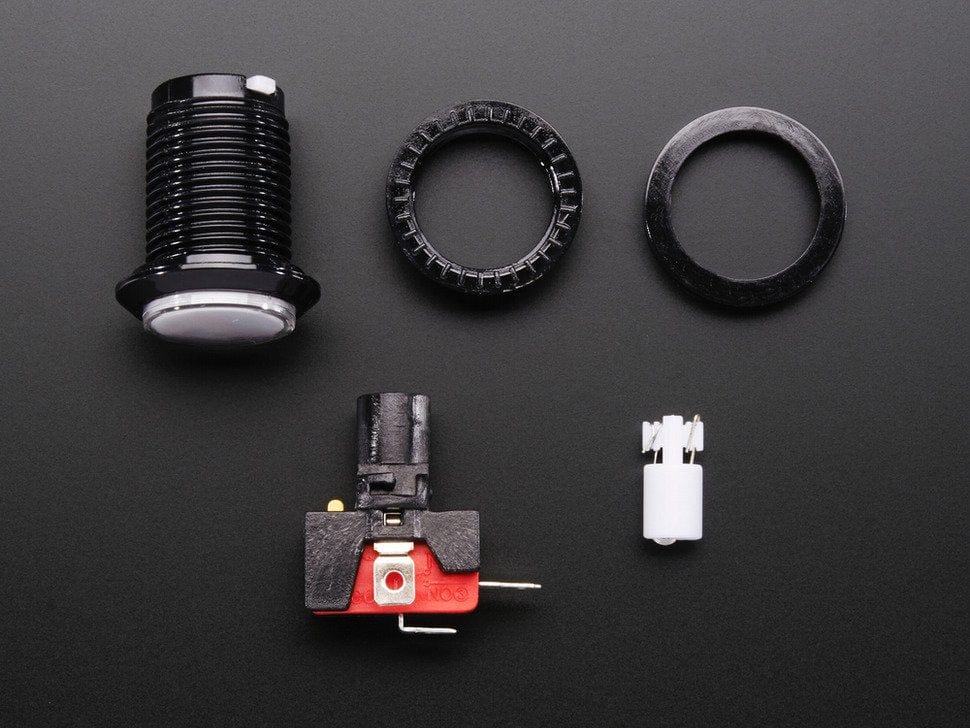 LED Illuminated Pushbutton - 30mm Round - Image 2