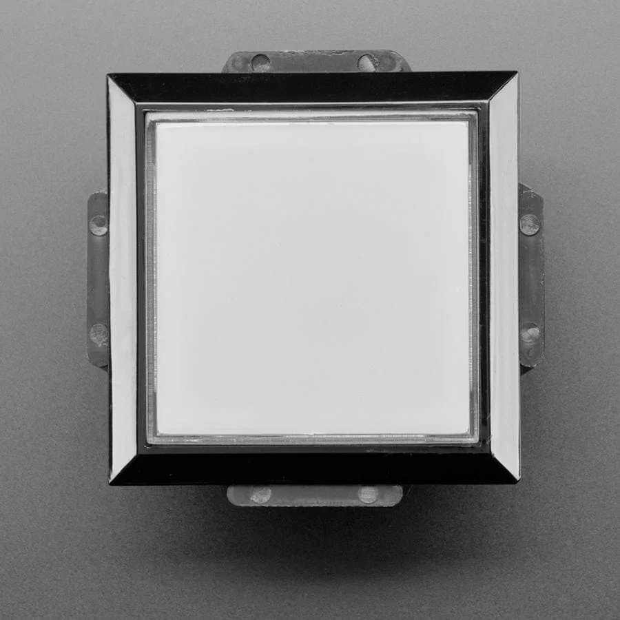 LED Illuminated Pushbutton - 60mm Square - Image 4