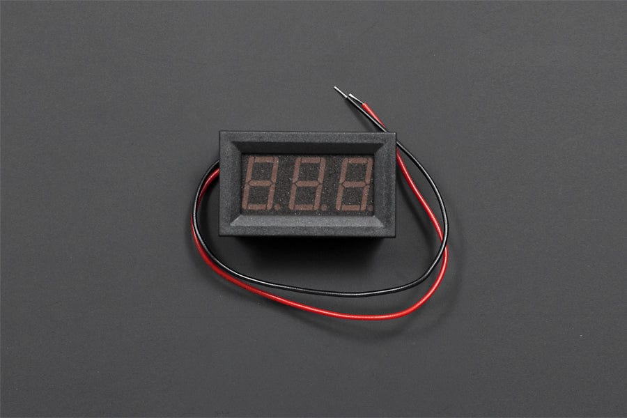 LED Voltage Meter (Red) [Discontinued] - Image 2