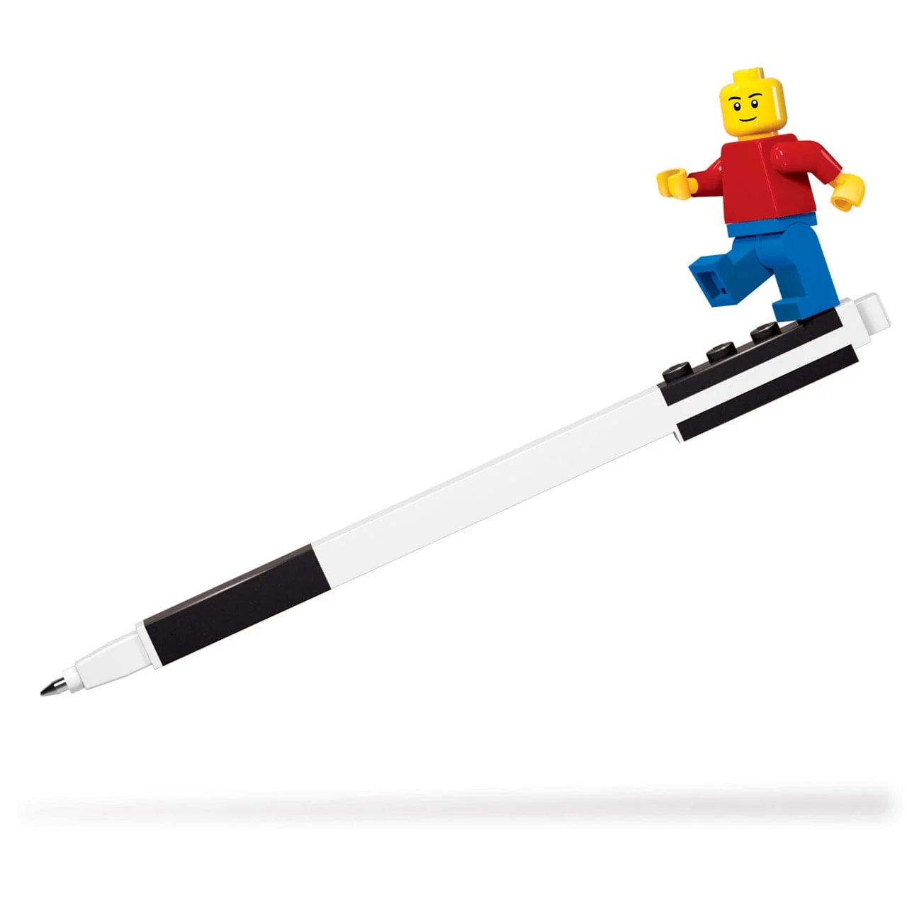 LEGO Black Gel Pen with Minifigure - Image 2