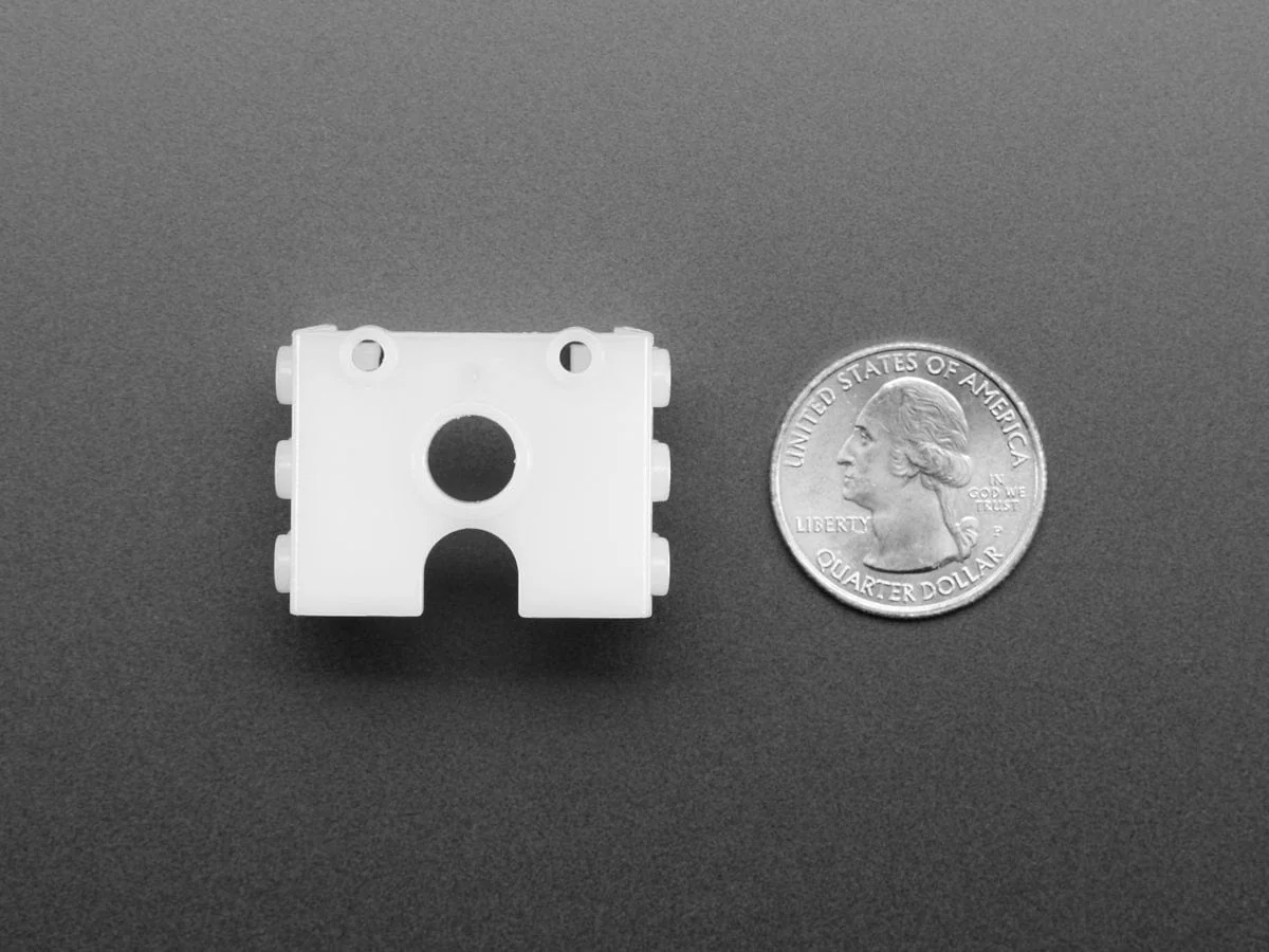 Building Brick Bracket for DC Gearbox "TT" Motor - Image 4