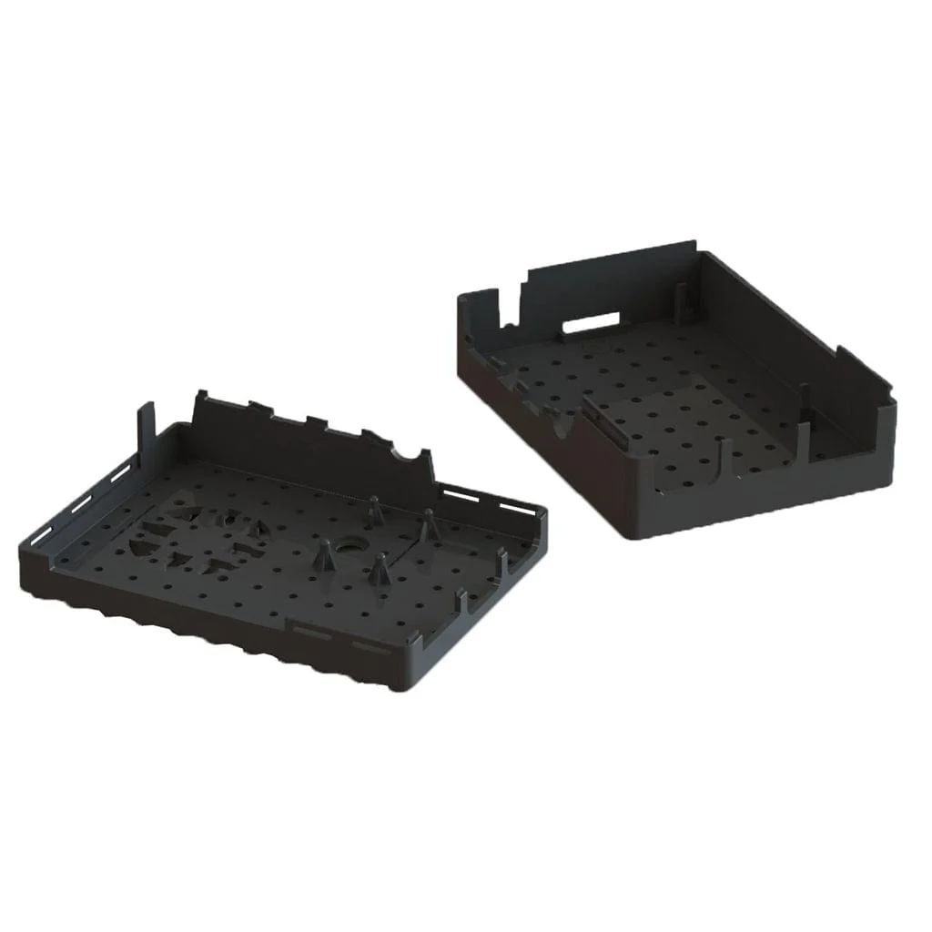 Pi-Blox Case for Raspberry Pi 4 - Black [Discontinued] - Image 2