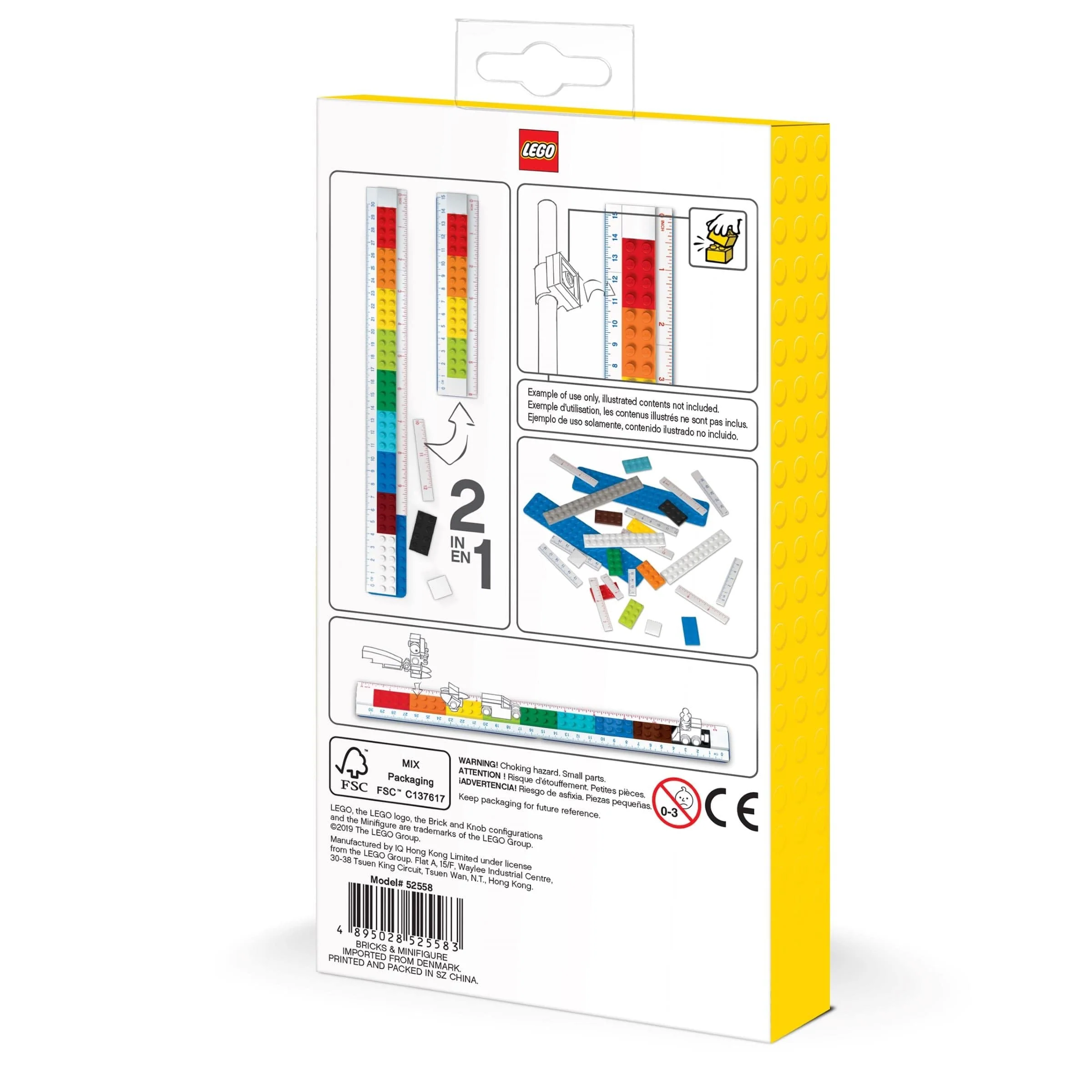 LEGO Convertible Ruler with Minifigure [Discontinued] - Image 4