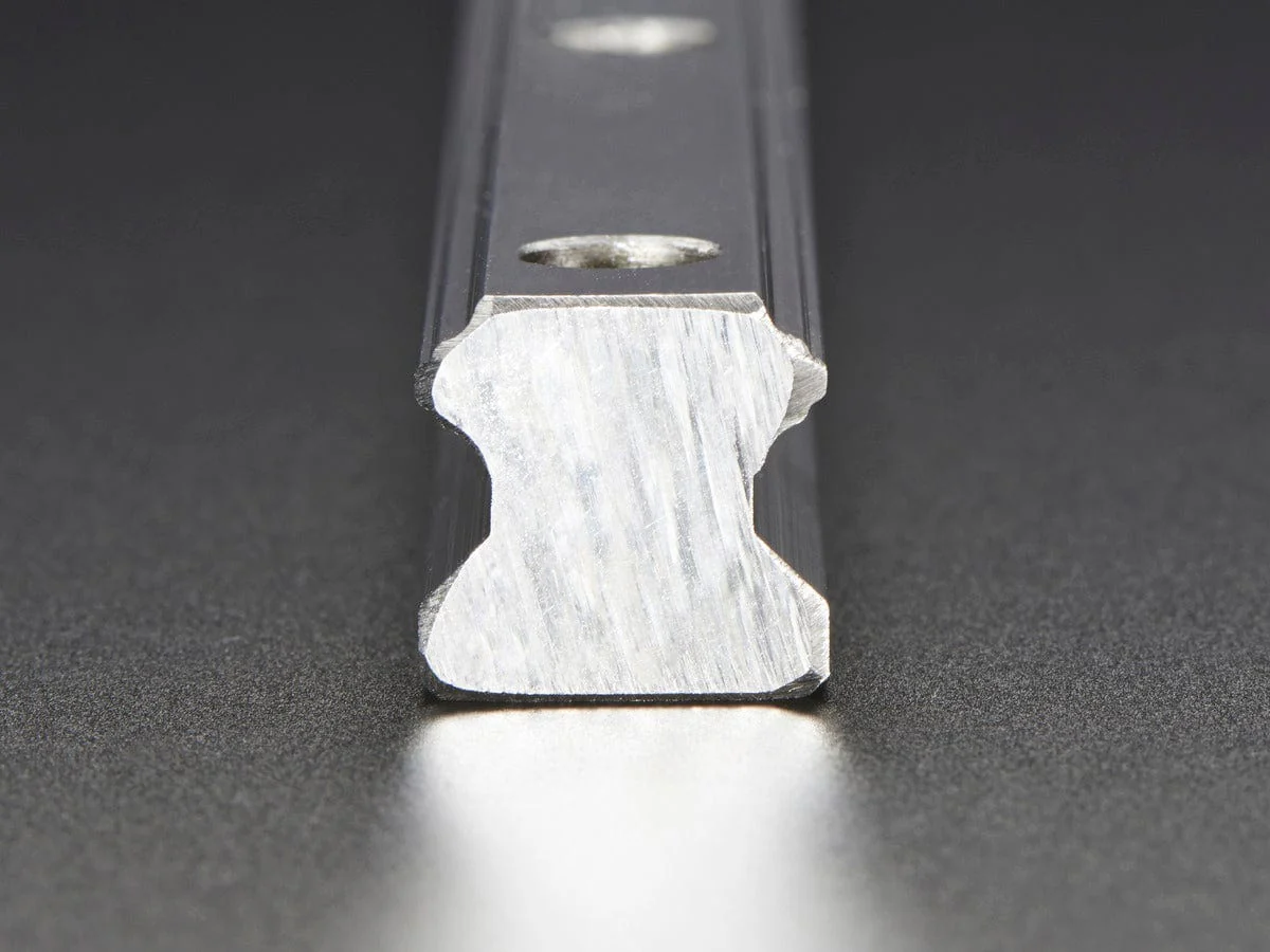 Linear Bearing Supported Slide Rail - 15mm wide - 500mm long - Image 3