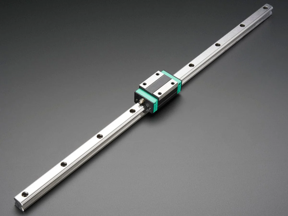 Linear Bearing Supported Slide Rail - 15mm wide - 500mm long - Image 4