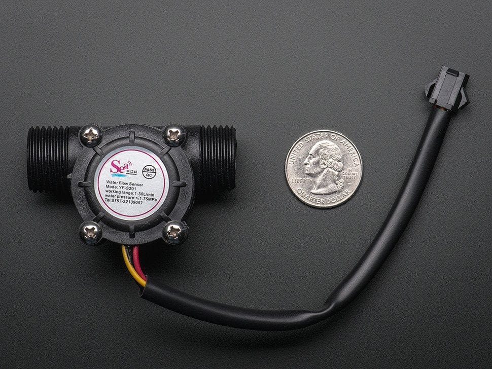 Liquid Flow Meter -  Plastic 1/2" NPS Threaded [Discontinued] - Image 3