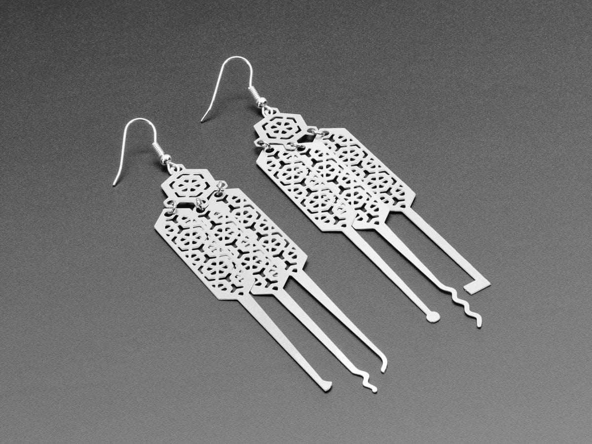 Lock-sport Earrings [Discontinued] - Image 2