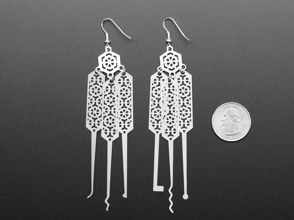 Lock-sport Earrings [Discontinued] - Image 3