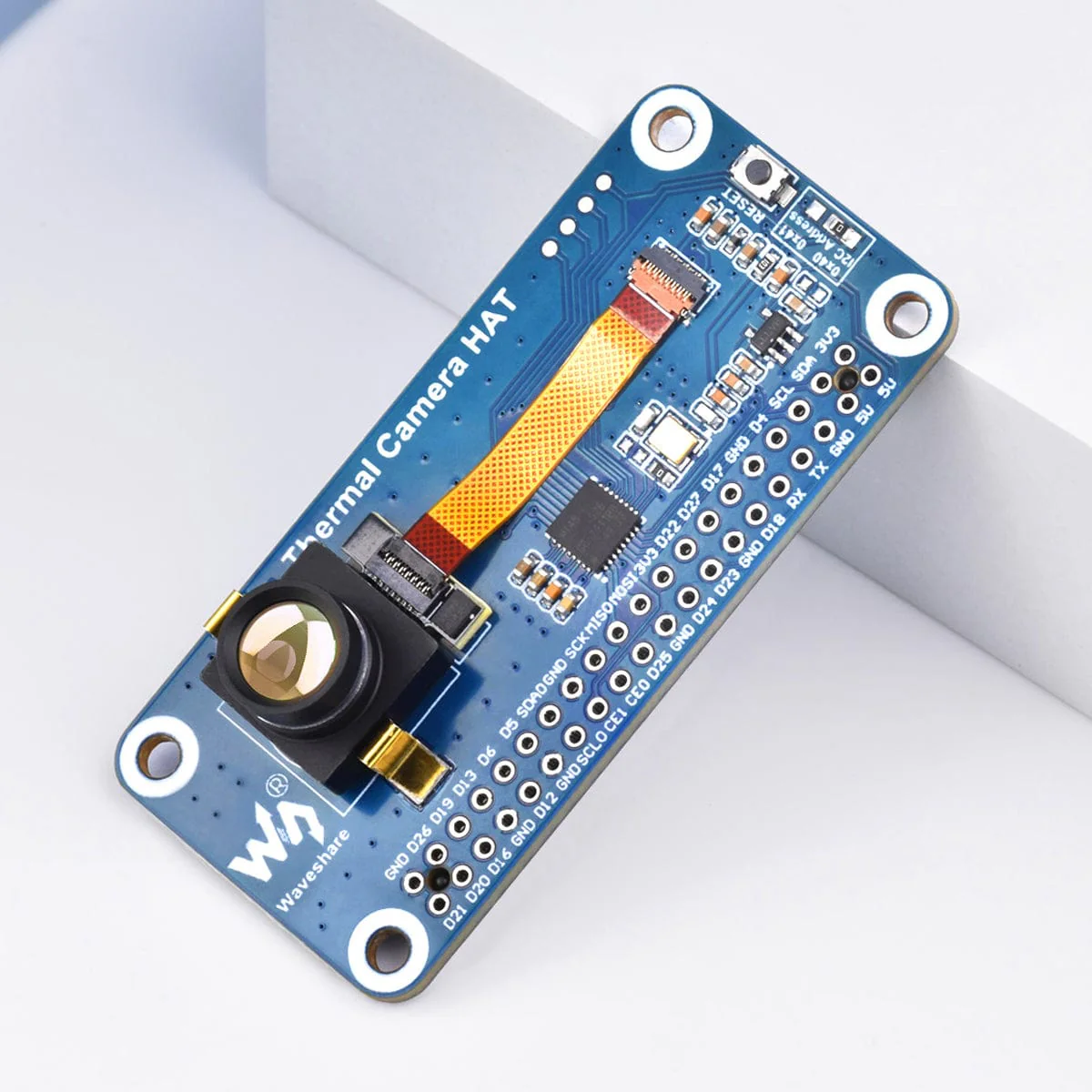 Long-wave IR Thermal Imaging Camera HAT for Raspberry Pi (45° FOV) - Image 4