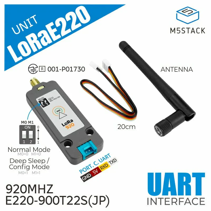 LoRa Unit with Antenna (E220) - Image 2