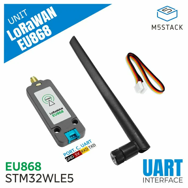 LoRaWAN Unit EU868 (STM32WLE5) with Antenna - Image 2