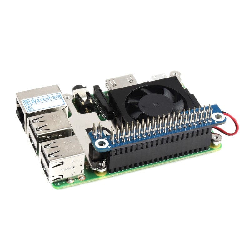 Low-Profile Cooling Fan & Bracket for Raspberry Pi 4 - Image 5