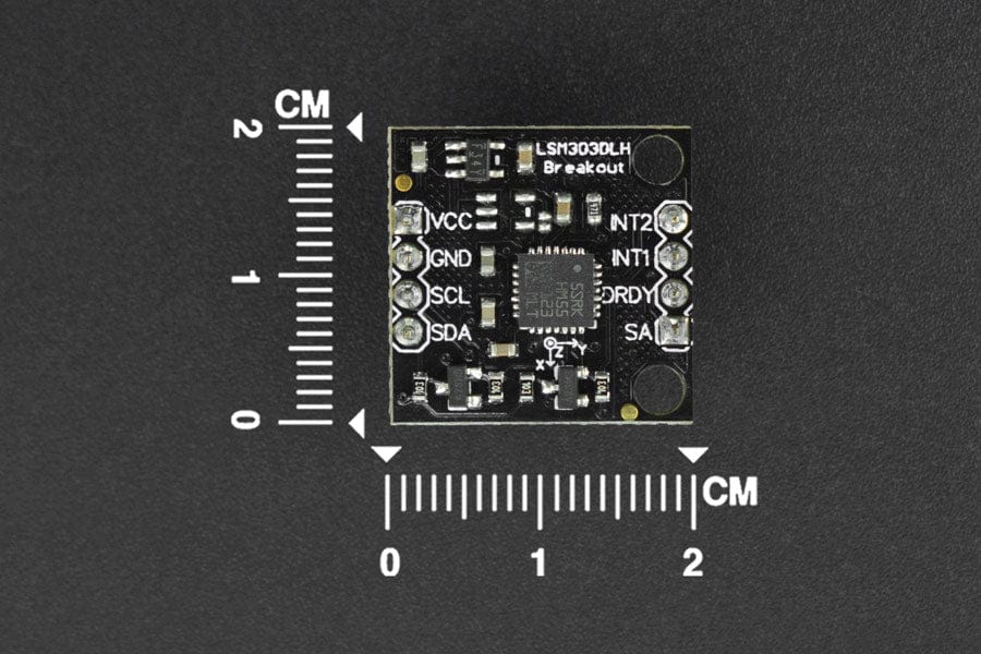 Fermion: LSM303 Tilt Compensated Compass (Breakout) - Image 2