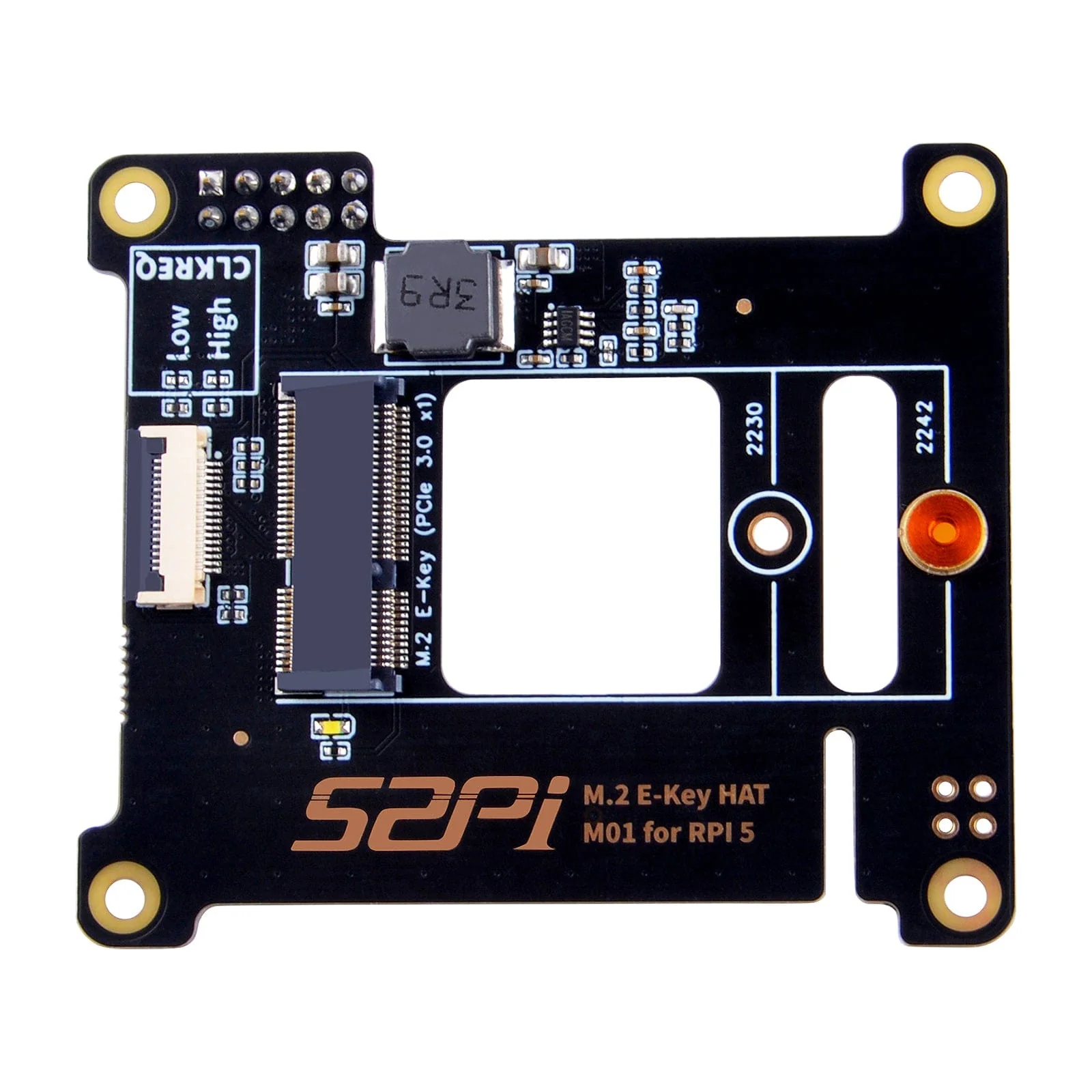 M.2 2242 E-Key Top for Raspberry Pi 5 - Image 5