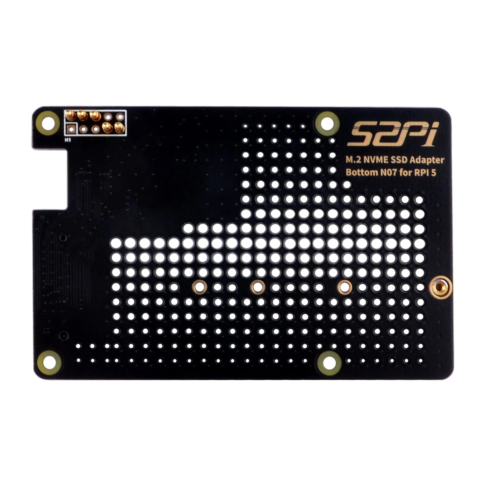M.2 2280 NVMe PCIe Bottom for Raspberry Pi 5 (N07) - Image 4