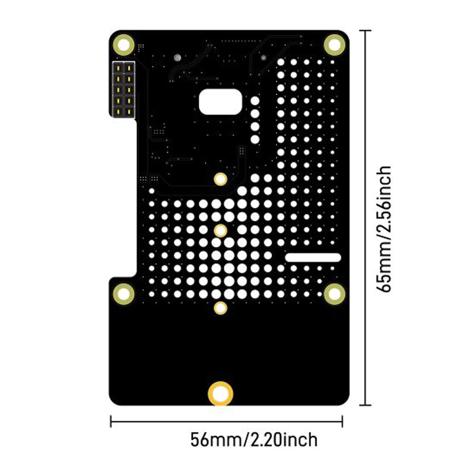 M.2 PCIe to 2280 NVMe Top Extension Adapter Board for Raspberry Pi 5 (N04) [Discontinued] - Image 3