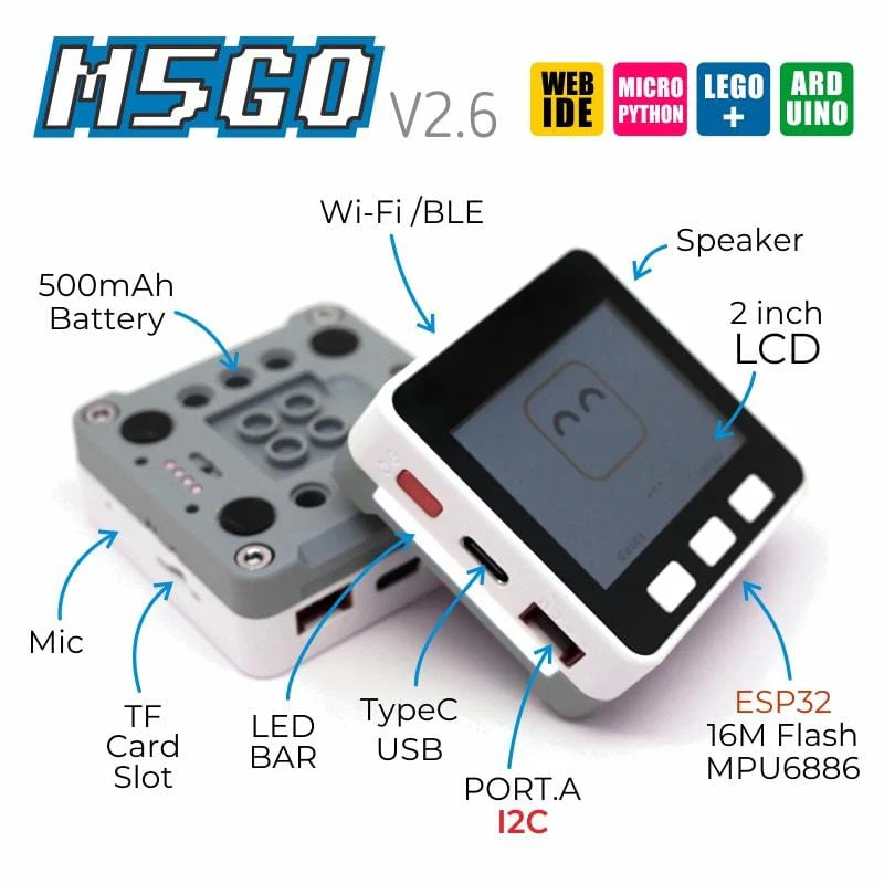 M5Stack M5GO IoT Starter Kit V2.6 [Discontinued] - Image 3