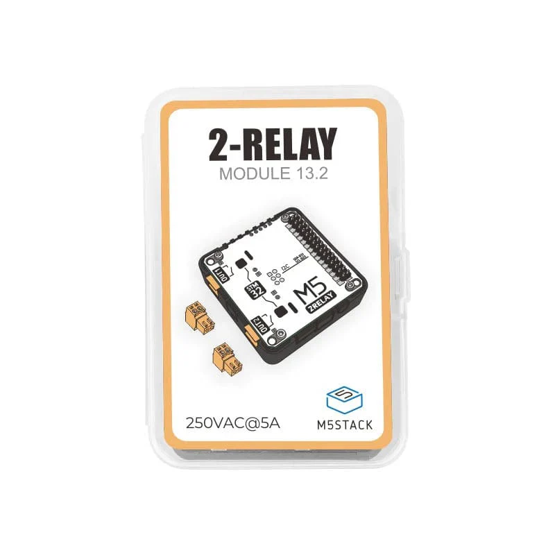 M5Stack 2-Channel AC Relay Module 13.2 (STM32F030) - Image 10