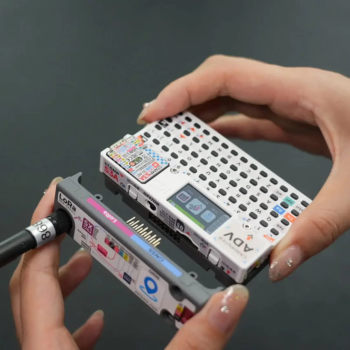 M5Stack Cap LoRa 1262 for Cardputer Adv (LoRa + GNSS) - Image 4