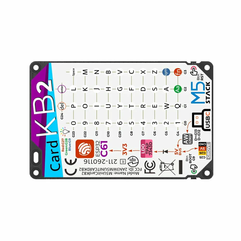 M5Stack CardKB2 Keyboard Unit - Image 4