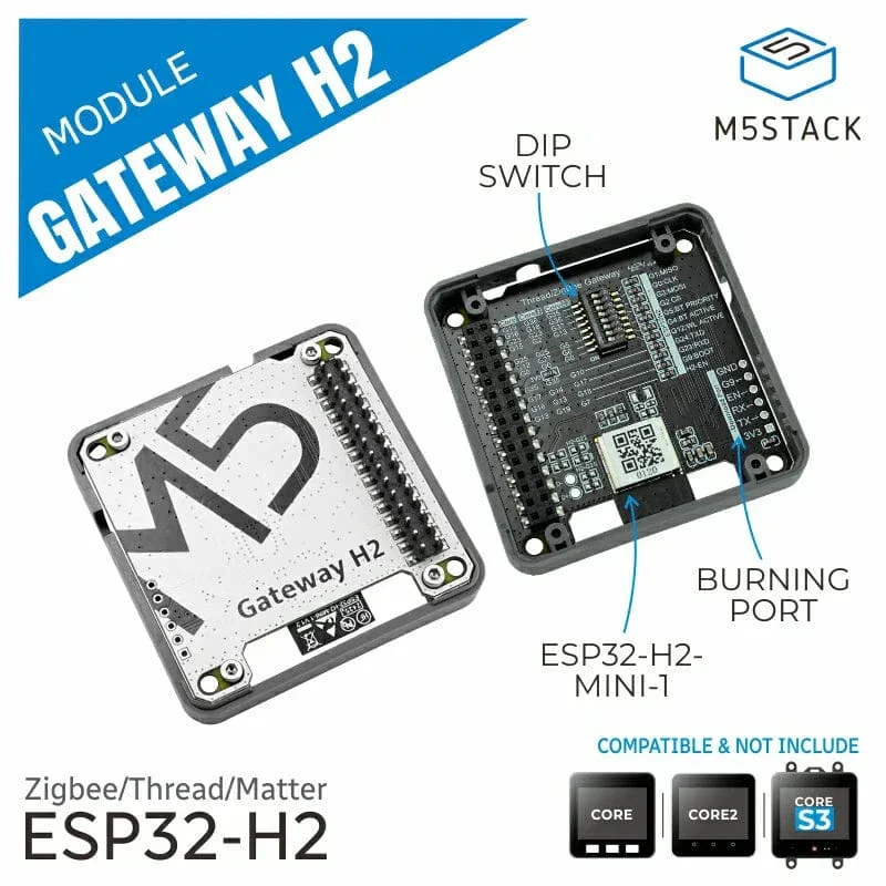M5Stack ESP32-H2 Thread/Zigbee Gateway Module - Image 2