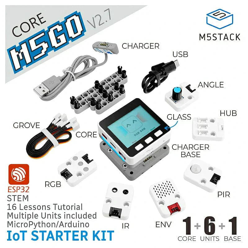 M5Stack M5GO IoT Starter Kit V2.7 - Image 2