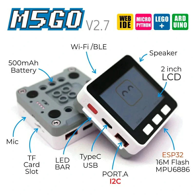 M5Stack M5GO IoT Starter Kit V2.7 - Image 5