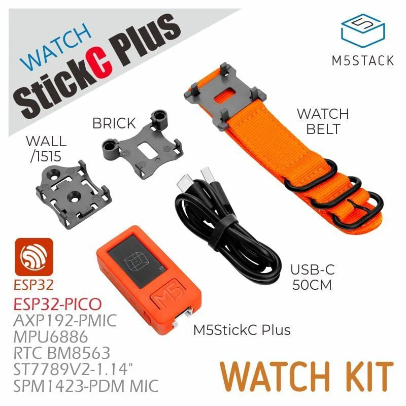 M5Stack M5StickC PLUS with Watch Accessories [Discontinued] - Image 2