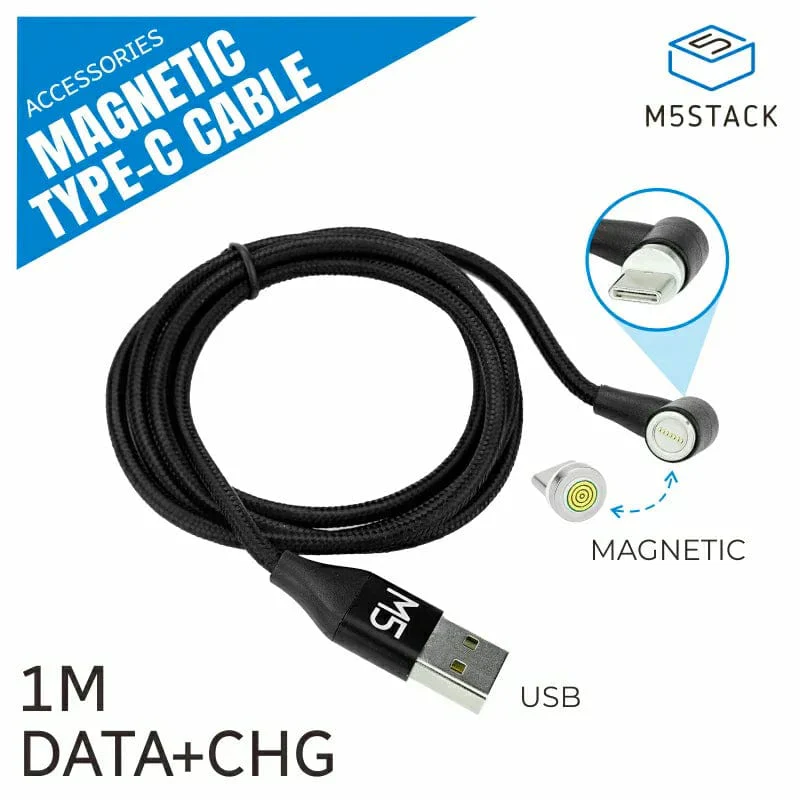 M5Stack Magnetic Type-C Cable with Connector - 1m - Image 2
