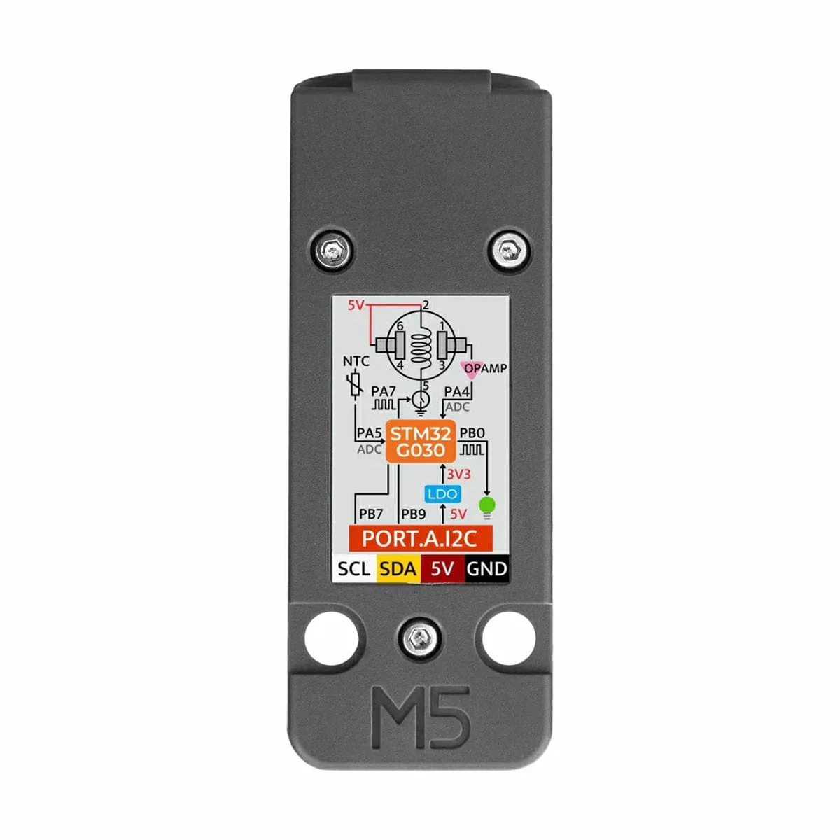 M5Stack MQ-5 Gas Unit (STM32G030) - Image 3