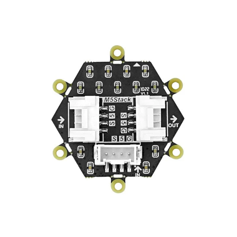 M5Stack Neo HEX 37 RGB LED Board (WS2812) - Image 6