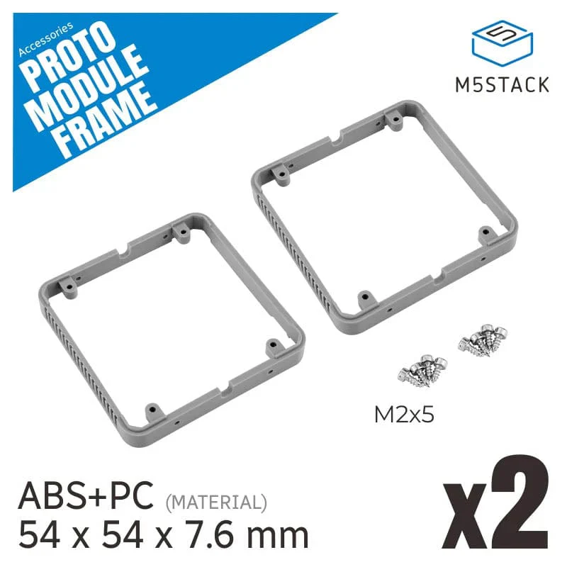 M5Stack Plastic Frame for Proto Module (2 pieces) - Image 2