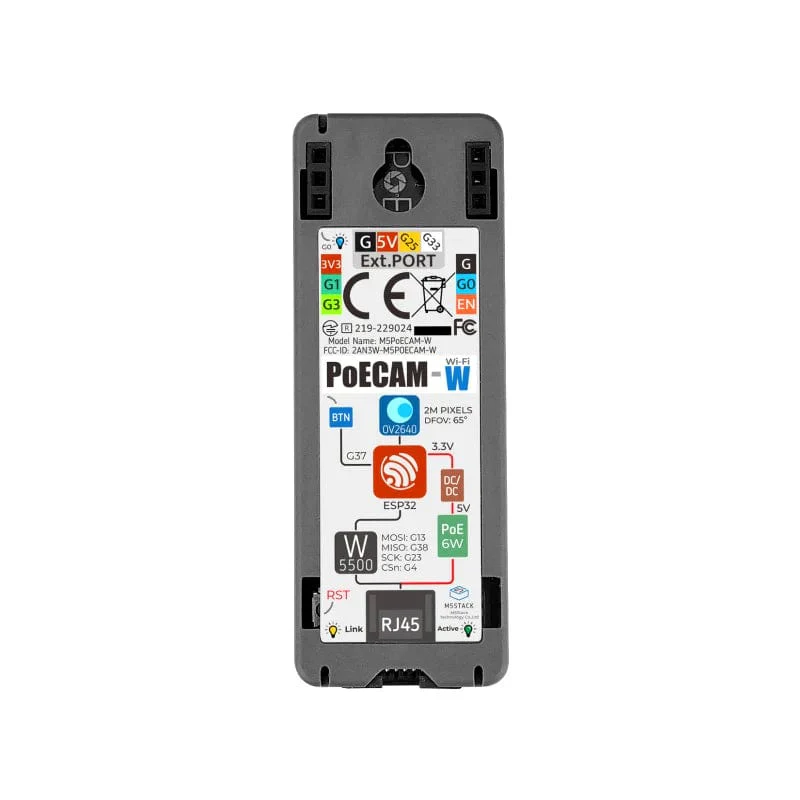 M5Stack PoE Camera with Wi-Fi (OV2640) - Image 6