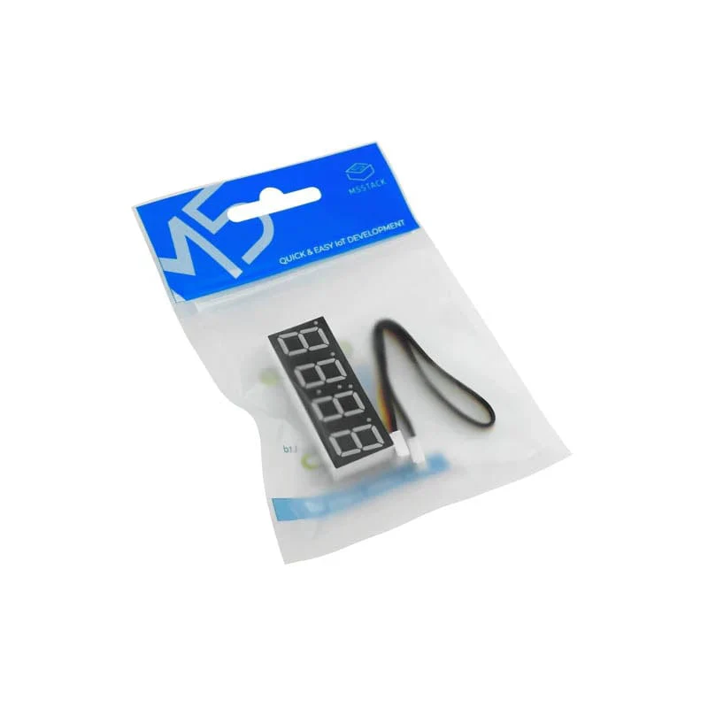 M5Stack Red 7-Segment Digit Clock Unit - Image 9