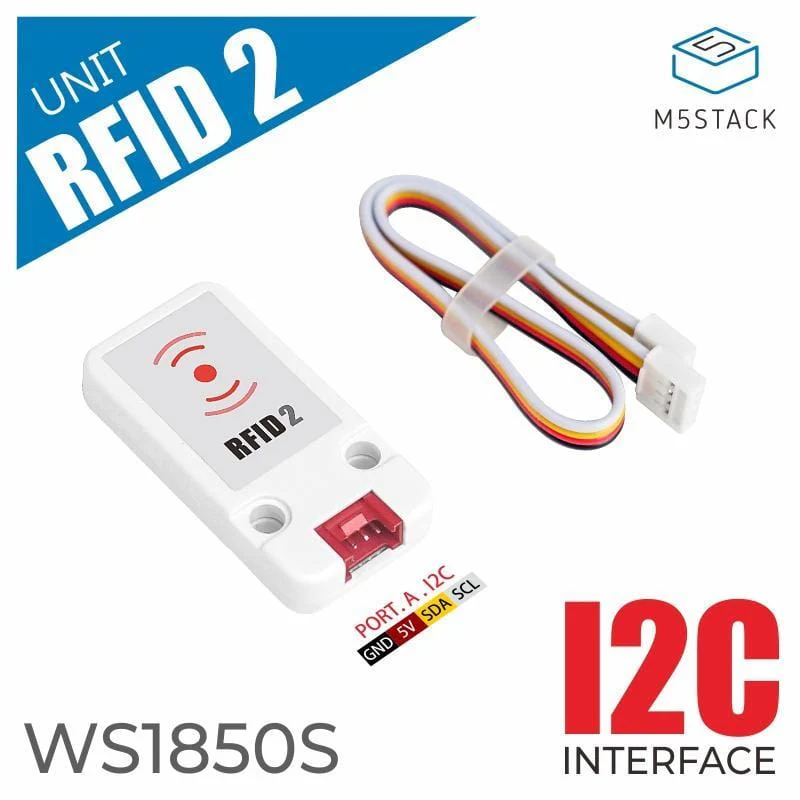 M5Stack RFID Unit 2 (WS1850S) - Image 2
