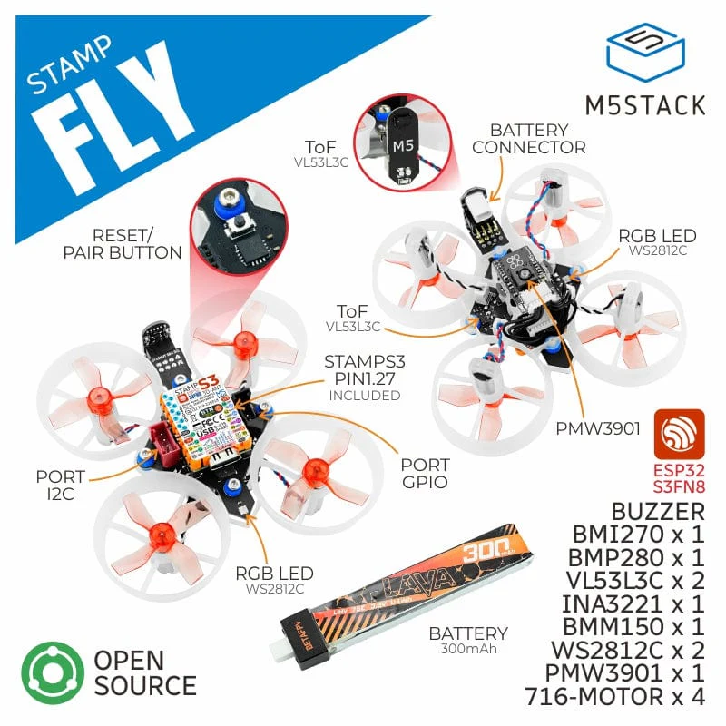 M5Stamp Fly with M5StampS3 - Image 2