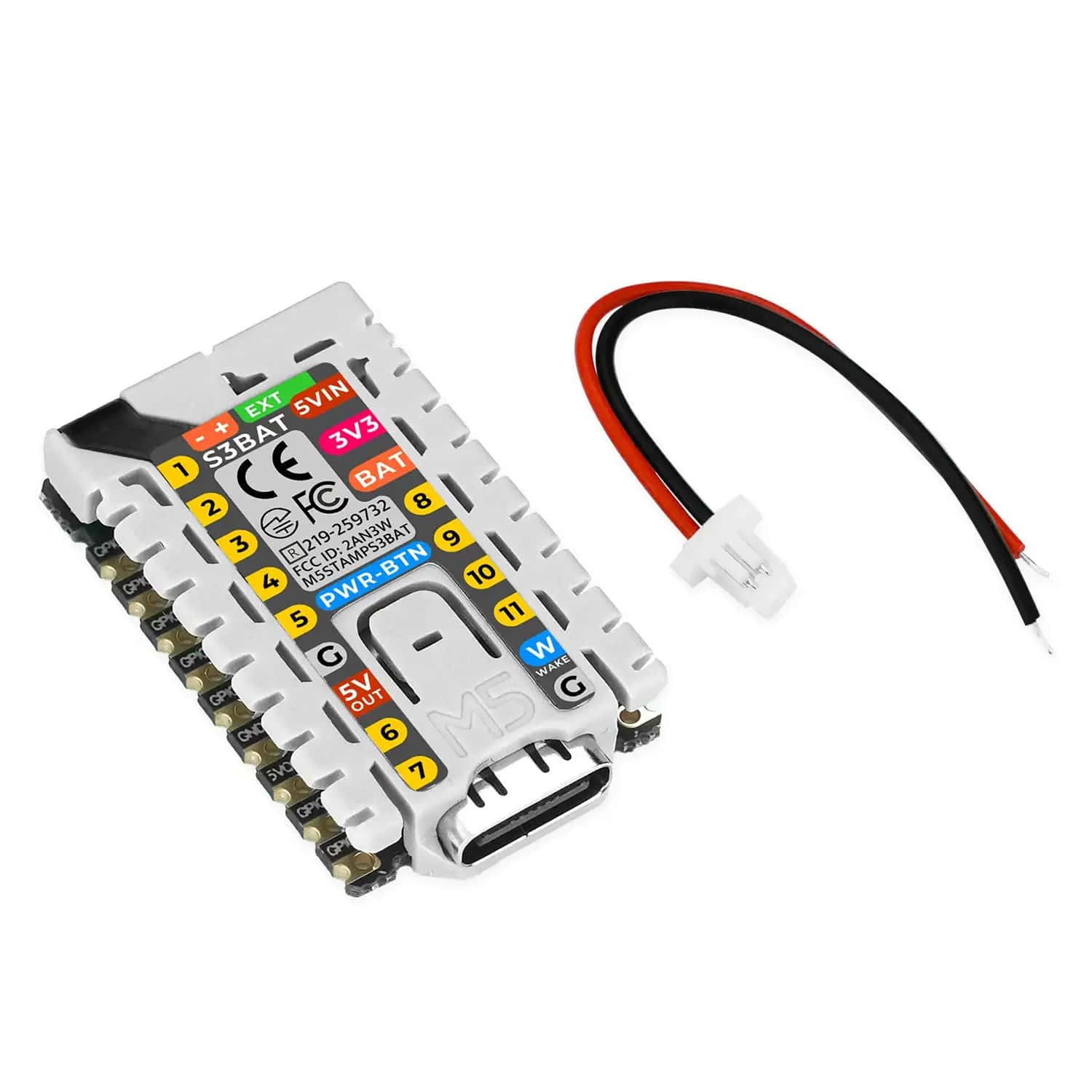 M5Stamp-S3 BAT Module - Image 3