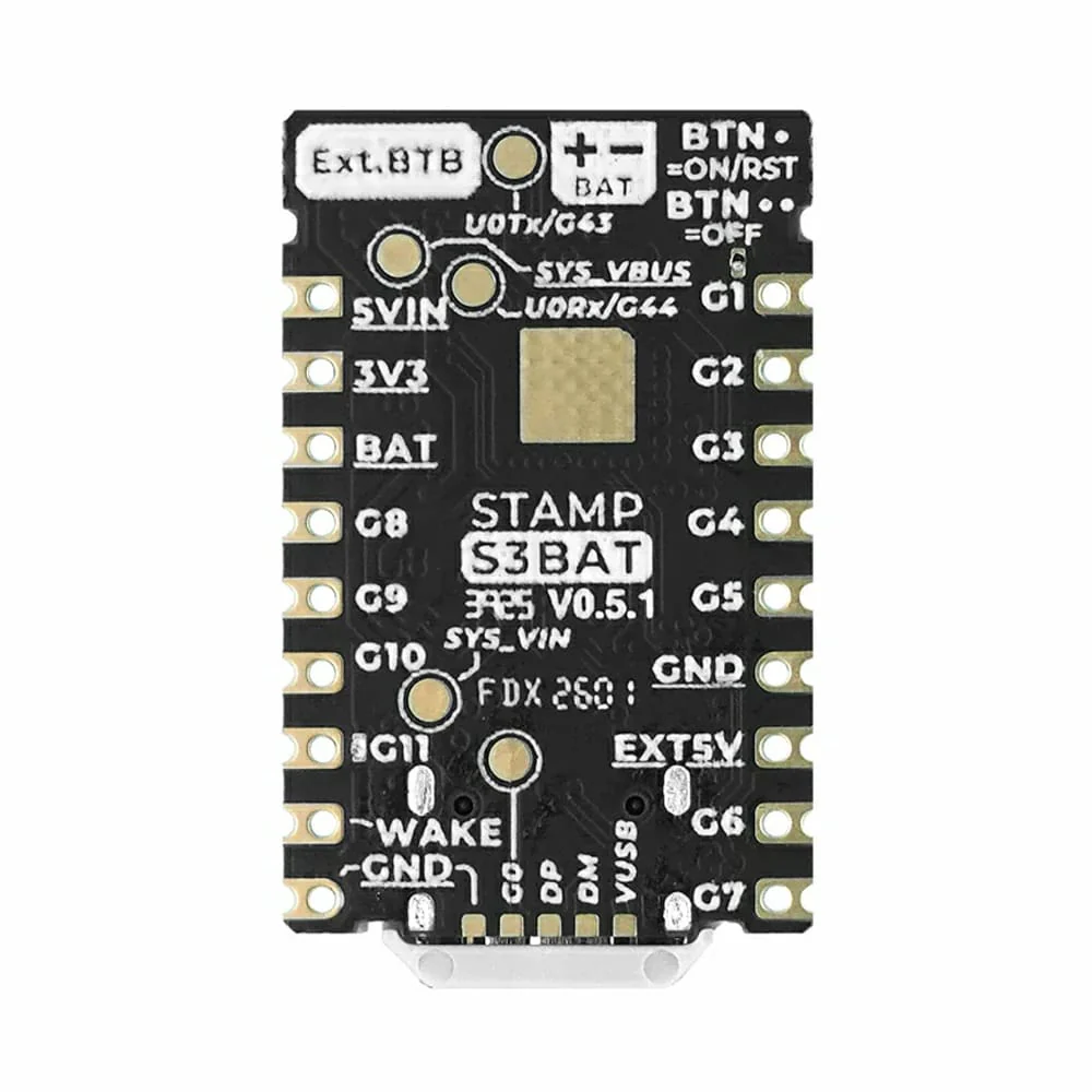 M5Stamp-S3 BAT Module - Image 4