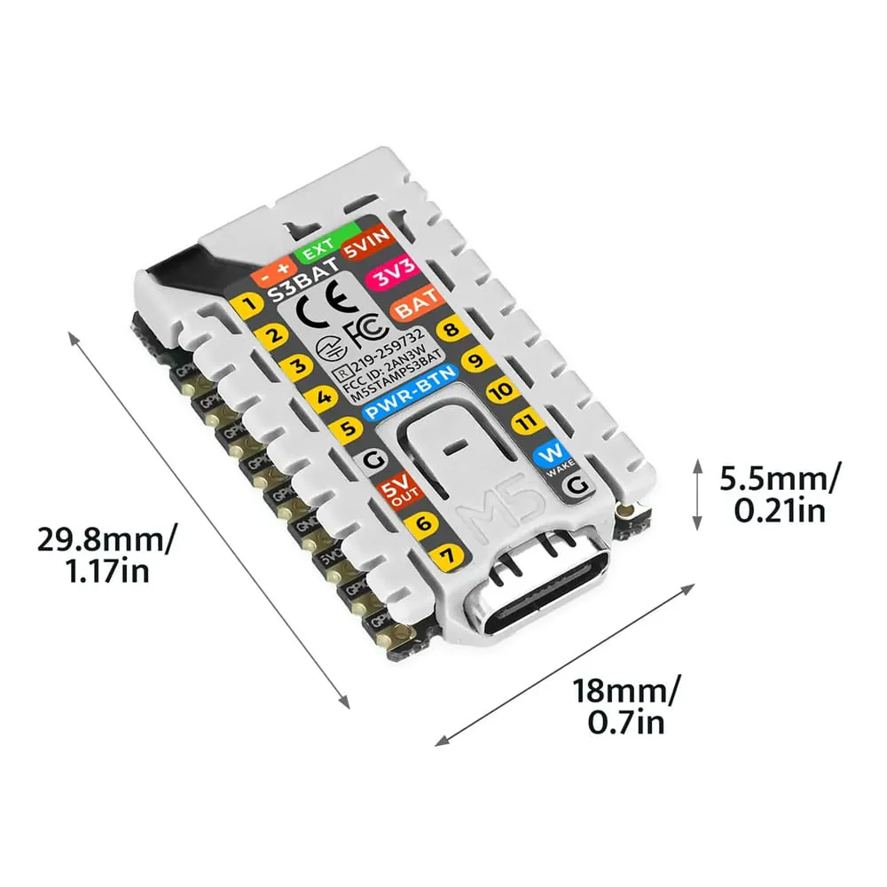 M5Stamp-S3 BAT Module - Image 9