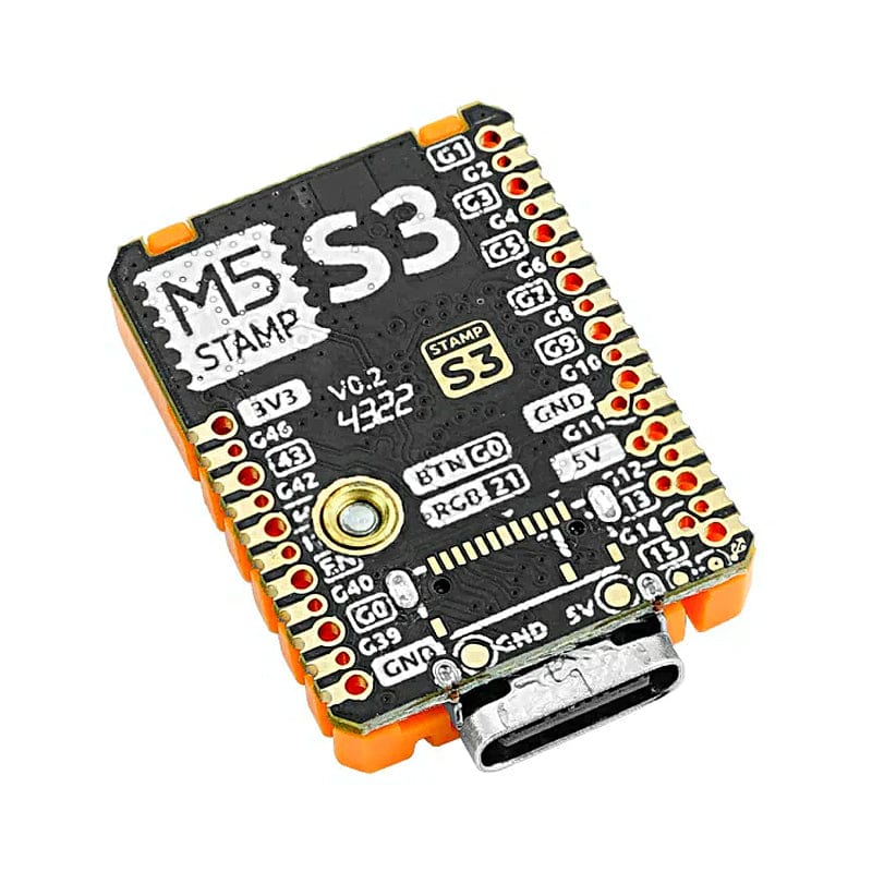 M5StampS3 with 2.54mm Header Pins - Image 5
