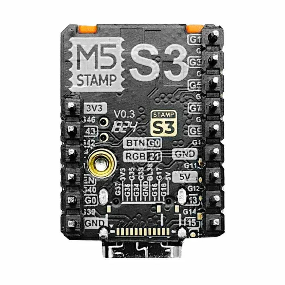 M5StampS3A with 2.54mm Header Pins - Image 6