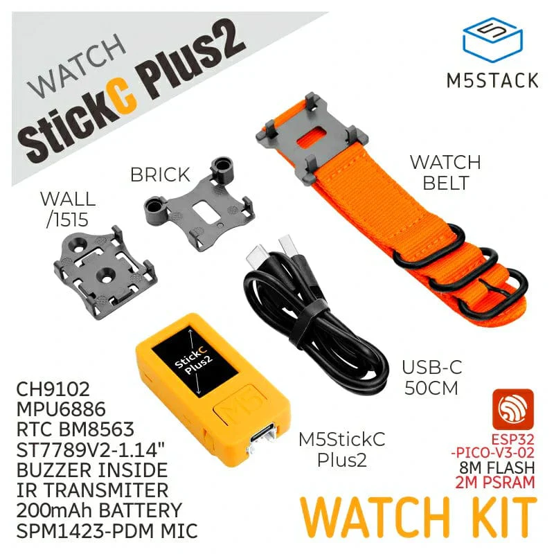 M5StickC PLUS2 with Watch Accessories - Image 2